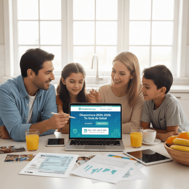 Guía Completa para la Inscripción y Renovación en Obamacare 2025-2026: